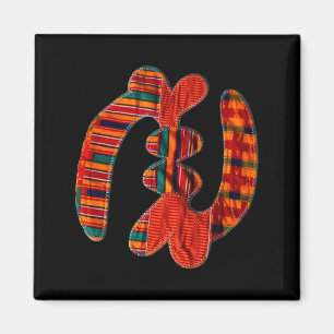 Imã Gye Nyame - Símbolo Africano do Tecido Kente Gana 