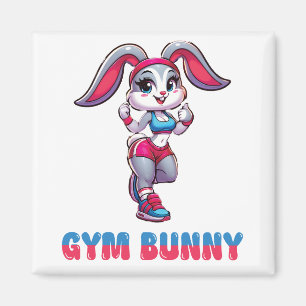 Imã Gym Bunny