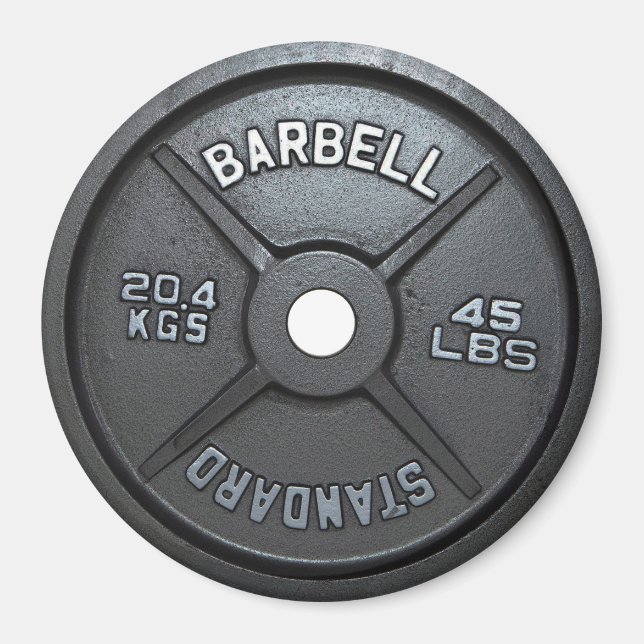 Imã Gym de Malhação Motivacional (Frente)