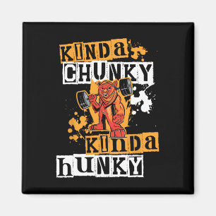 Imã Gym Workout Malhação Engraçado Diabo Uni Chunky-hu