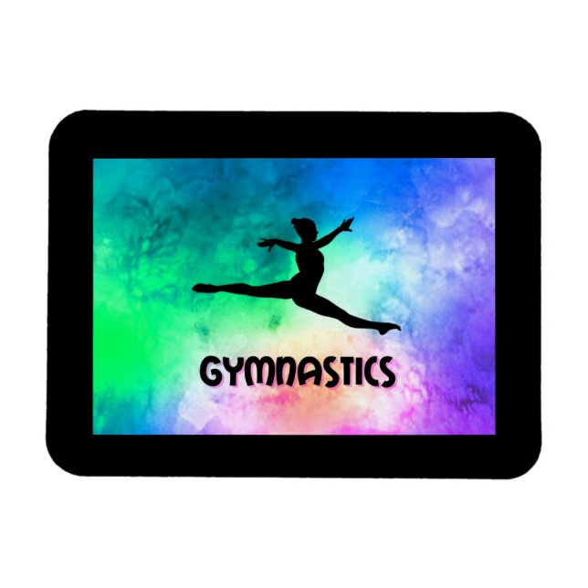Ímã Gymnastics Switch Leap Watercolor (Horizontal)