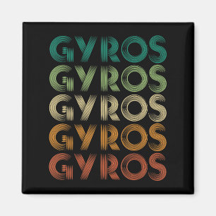 Imã Gyros Grécia Pé Grego Malaka