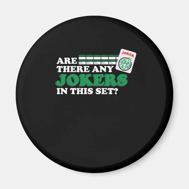 Imã Há Algum Joker Nos Jogos Do Jogador Set Mahjong? (Frente)
