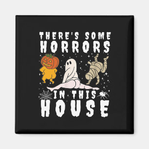 Imã Há alguns horrores nesta casa Ghost Pumpkin H