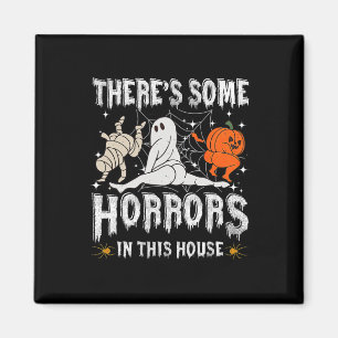 Imã Há alguns horrores nesta casa Ghost Pumpkin H