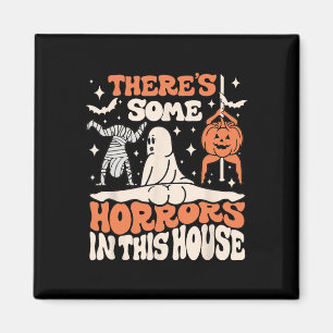 Imã Há alguns horrores nesta casa Ghost Pumpkin H