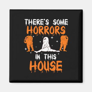 Imã Há alguns horrores nesta casa Ghost Pumpkin H