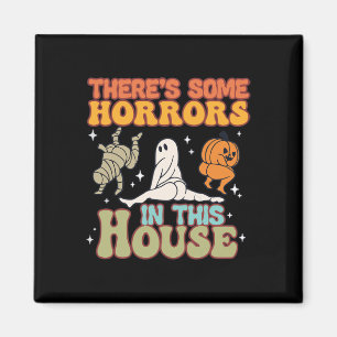 Imã Há alguns horrores nesta casa Ghost Pumpkin H