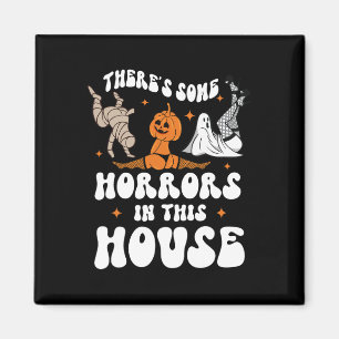 Imã Há alguns horrores nesta casa Ghost Pumpkin H