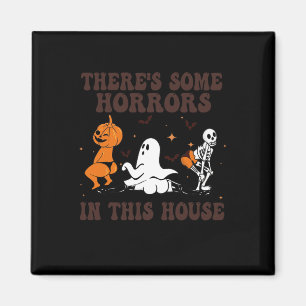 Imã Há alguns horrores nesta casa Ghost Pumpkin H