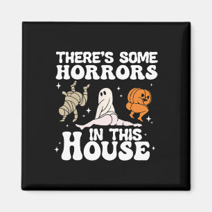 Imã Há alguns horrores nesta casa Ghost Pumpkin H