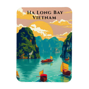 Ímã Ha Long Bay no Vietnam Boat Trip