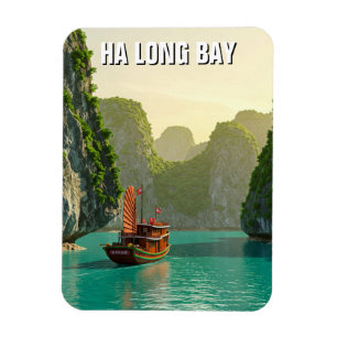 Ímã Ha Long Bay Viagem do Vietnam