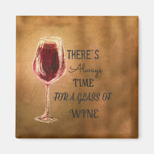 Imã Há sempre uma hora para o ímã do vinho