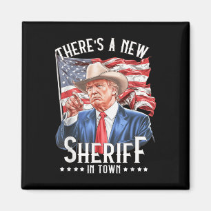 Imã Há Um Novo Xerife Na Cidade, Cowboy Trump 2024