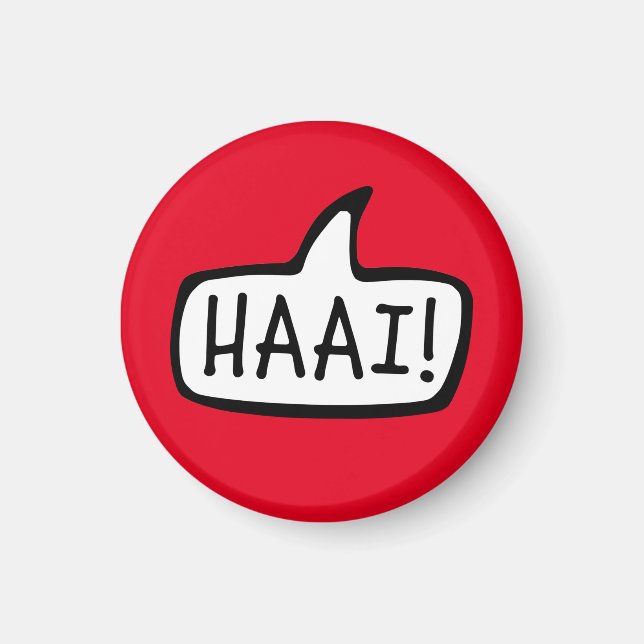 Imã HAAI! Olá, saudação informal em africânder (Frente)