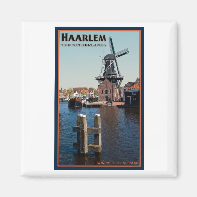 Imã Haarlem - Adriaan Windmill (Frente)
