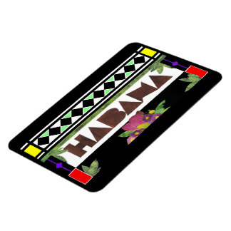 Ímã HABANA Impressão de Vidro Obtida