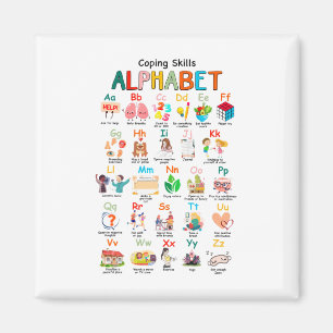 Imã Habilidades Abc Alphabet Mental Health Awarness Co