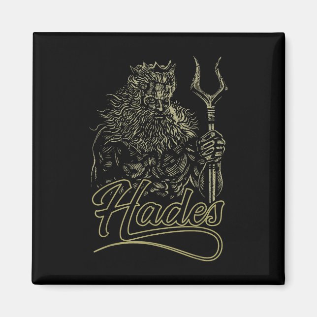 Imã Hades, Deus Grego - Hero Costume Treinando Deus da (Frente)