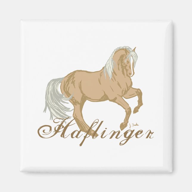 Imã Haflinger Horse (Frente)