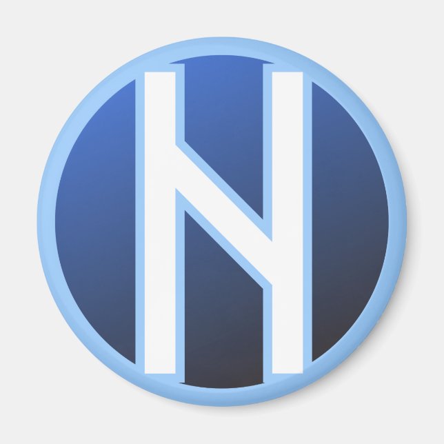 Imã Hagalaz Haegl Rune (Frente)