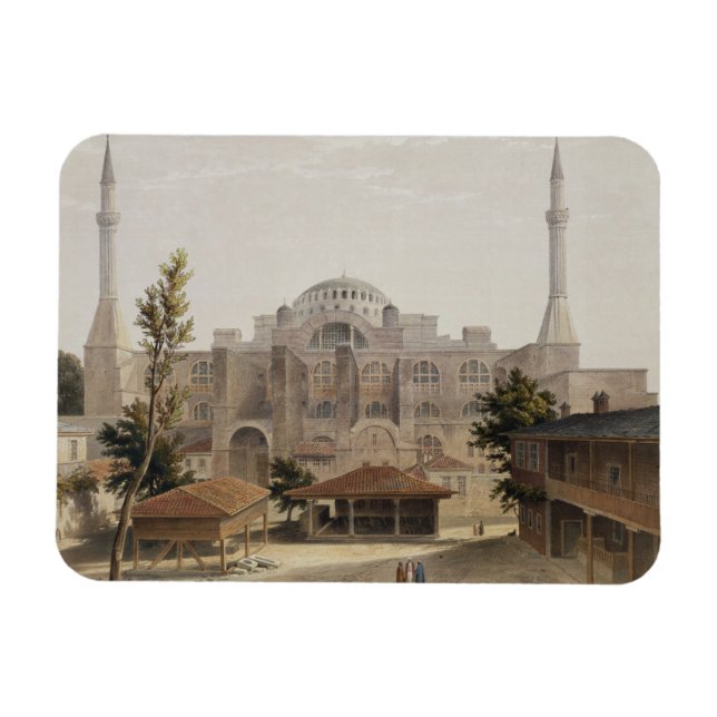 Ímã Haghia Sophia, Constantinopla, pub. 1852 (cor l (Horizontal)