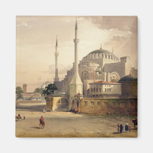 Imã Haghia Sophia, placa 17: ideia exterior do mosq