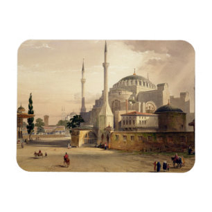 Ímã Haghia Sophia, placa 17: vista exterior do mosq