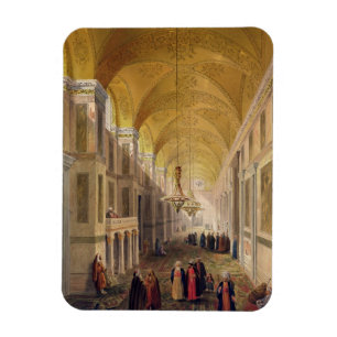 Ímã Haghia Sophia, placa 2: o narthex, gravado por L