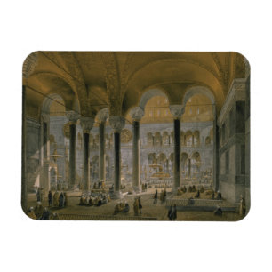 Ímã Haghia Sophia, placa 6: o nave norte, b gravado