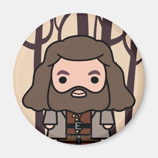 Imã Hagrid Personagem de desenho animado Art (Frente)