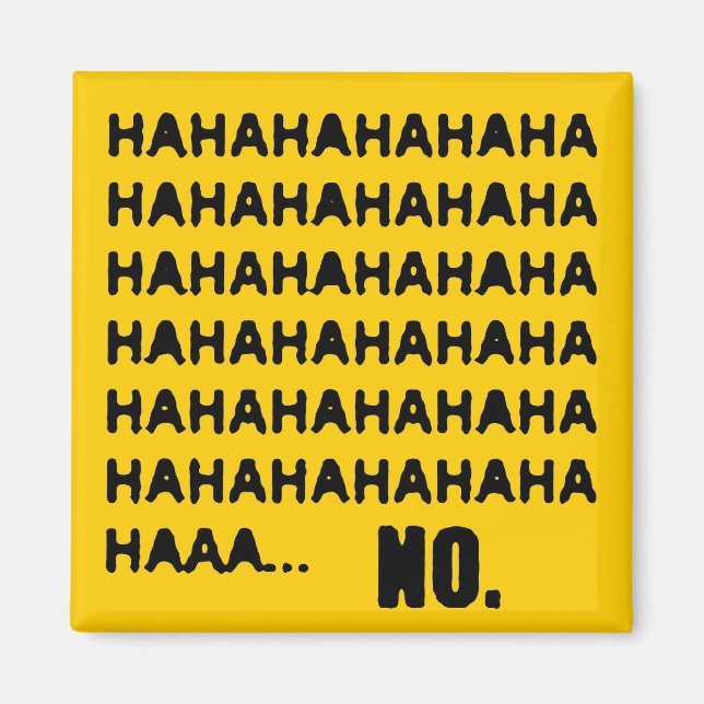 IMÃ HAHAHA... NÃO (Frente)