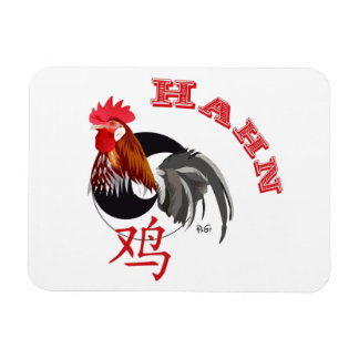 Ímã Hahn Chin. - Sternzeichen Premium Flexi Magnet