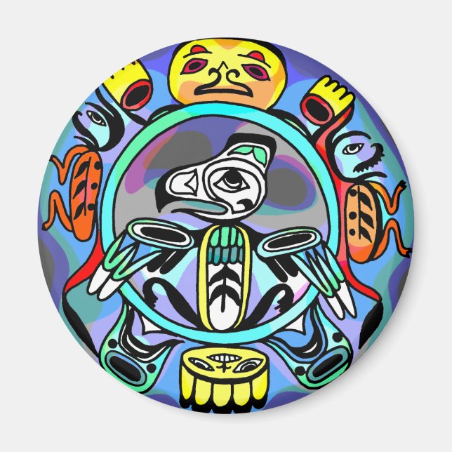 Imã Haida Art (Frente)