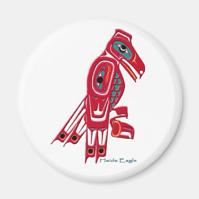 Imã HAIDA EAGLE Collection (Frente)
