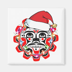 Imã Haida - Símbolos Haida - Canadense Nativo American