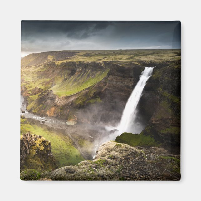 Imã Haifoss Waterfall | Verão na Islândia (Frente)