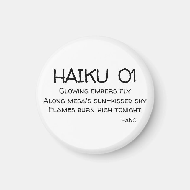 IMÃ HAIKU 01 (Frente)