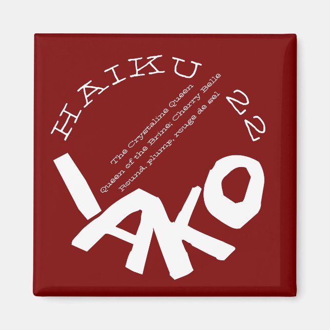 IMÃ HAIKU 22 (Frente)