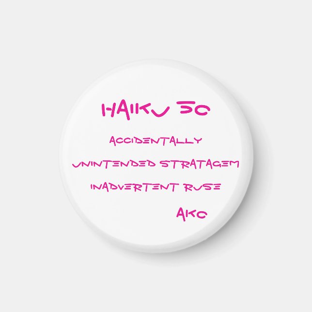 IMÃ HAIKU 50 (Frente)