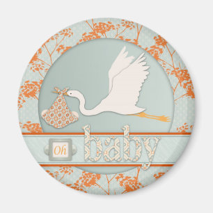 Imã Haiku Baby Magnet B