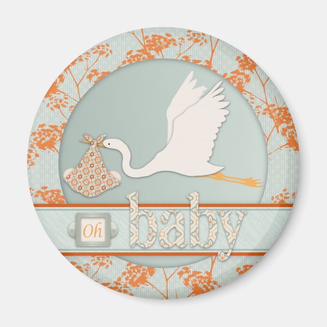 Imã Haiku Baby Magnet B (Frente)