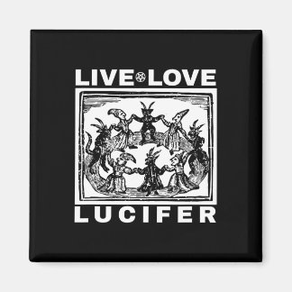 Imã Hail Satã Live Love Lucifer Com Demônios Dançantes