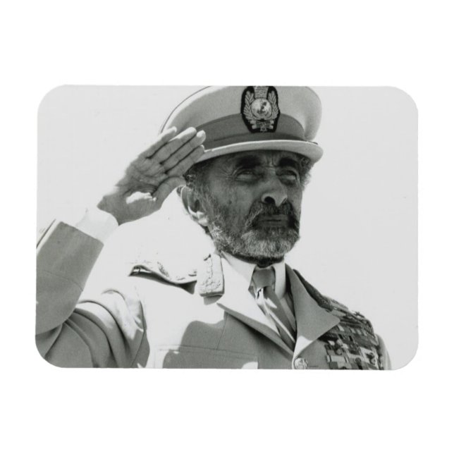 Ímã Haile Selassie Jah íman - HIM Rastafari - (Horizontal)