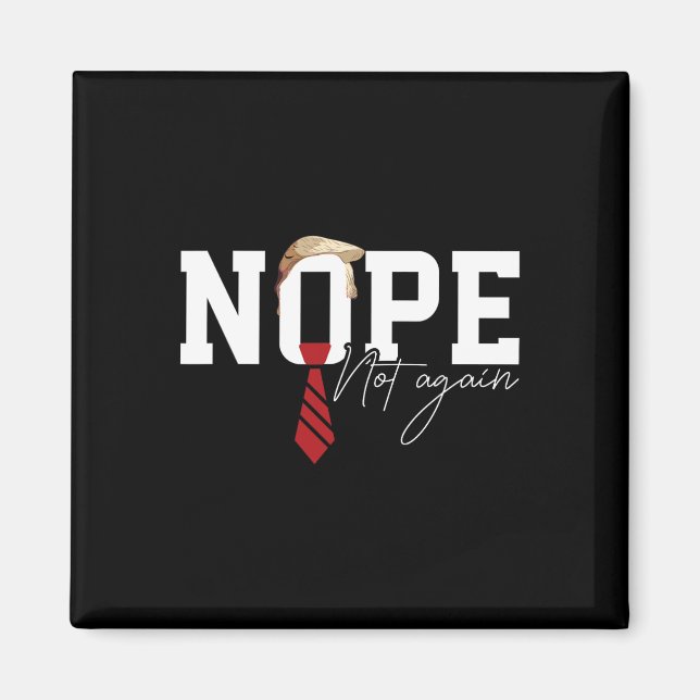 Imã Hair Funny Trump Mostra Humor Político Não Ag (Frente)