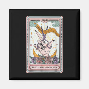Imã Hairstylist Tarot Card Gothic Hairdresser Salon Ha