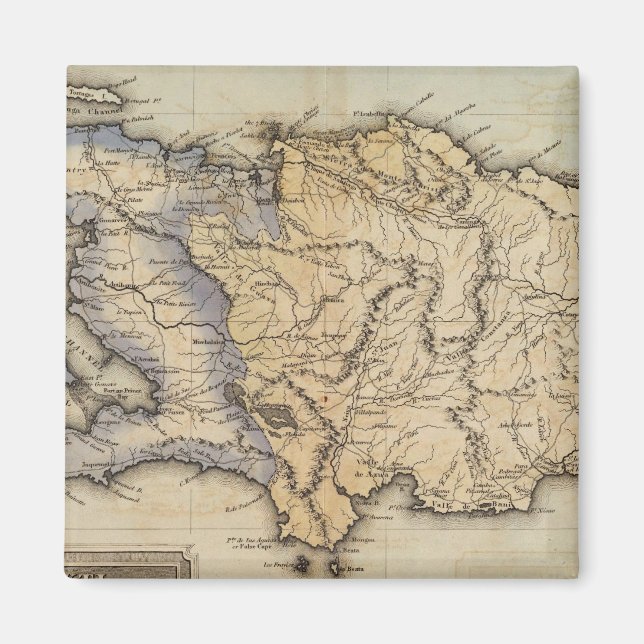 Imã Haiti ou Santo Domingo (Frente)
