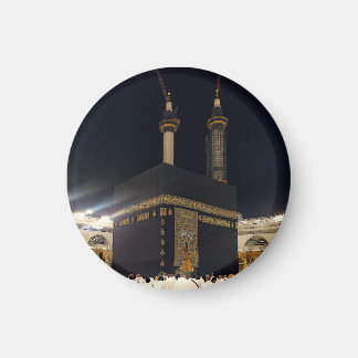 Imã Hajj Pilgrims em Fajr, Kaaba, Meca, Arábia Saudita