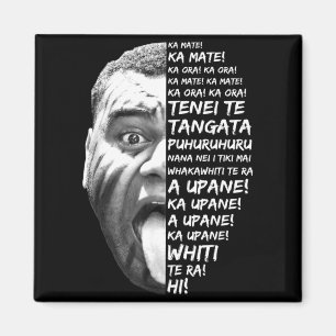 Imã Haka Nova Zelândia Maori Nova Zelândia Fãs Rugby 